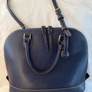Dooley & Bourke Domed Zip Satchel